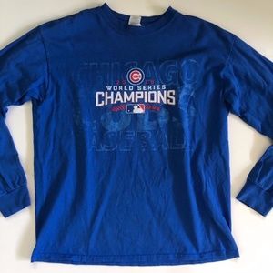 Chicago Cubs 2016 World Series Champions Long Sleeve T-Shirt